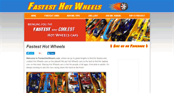 Desktop Screenshot of fastesthotwheels.com
