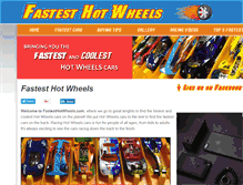 Tablet Screenshot of fastesthotwheels.com